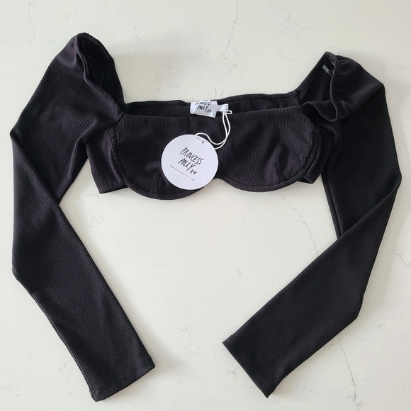 Long sleeve crop top - Picture 9 of 10